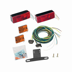 Wesbar Waterproof 3x8 Low Profile Tail Light Kit