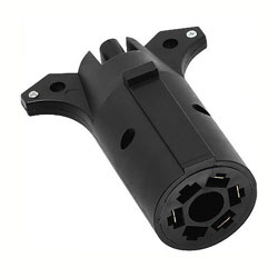 Wesbar Standard Vehicle / Trailer Adapter Plug - Step-Down Style