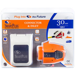SmartPlug 30 Amp 125 Volt Shore Power Inlet & Retrofit Connector Kit