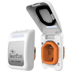 SmartPlug 50 Amp 125 / 250 Volt Shore Power Inlet with Cover