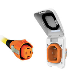 SmartPlug 50 Amp 125 / 250 Volt Boatside Inlet & Retrofit Connector Kit