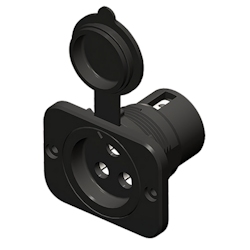 Marinco Waterproof Trolling Motor Plug and Receptacle