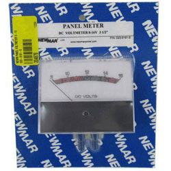 Newmar 8-16 DC Panel Analog Voltmeter