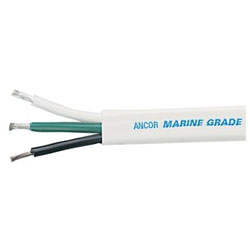Ancor Marine Grade Flat Triplex Cable - 14/3
