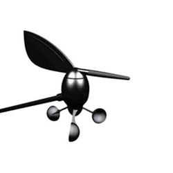 Raymarine Standard-Arm Forward Wind Transducer