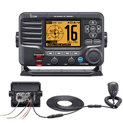 Icom IC-M506-41 Fixed-Mount VHF Radio with AIS RX*-NMEA 2000 / 0183 Rear Mic