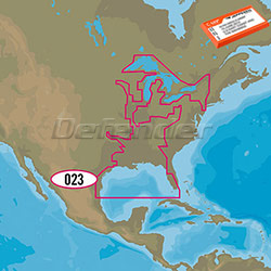 C-MAP MAX WIDE Electronic Navigation Charts