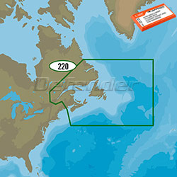 C-MAP MAX WIDE Bathymetric Fishing Charts