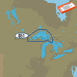 C-MAP MAX LOCAL Bathymetric Fishing Charts