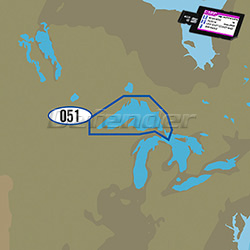 C-MAP MAX-N LOCAL Bathymetric Fishing Charts