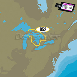 C-MAP MAX-N LOCAL Bathymetric Fishing Charts