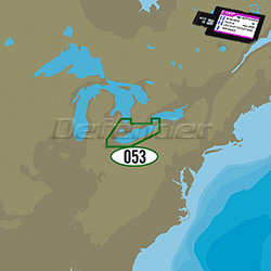 C-MAP MAX-N LOCAL Bathymetric Fishing Charts