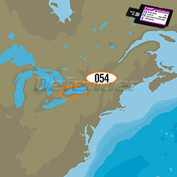 C-MAP MAX-N LOCAL Bathymetric Fishing Charts