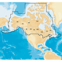 Navionics+ Regions Electronic Navigation Charts