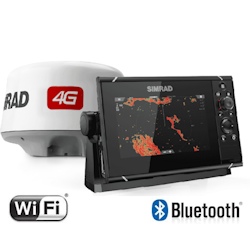 Simrad NSS7 evo3 Chartplotter with Broadband 4G Radar Bundle
