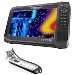 Lowrance HDS-9 Carbon Multifunction Display with TotalScan Transducer