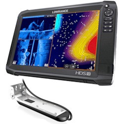 Lowrance HDS-12 Carbon Multifunction Display with TotalScan Transducer