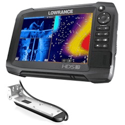 Lowrance HDS-7 Carbon Multifunction Display with TotalScan Transducer