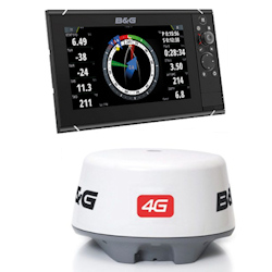 B&G ZEUS<sup>3</sup> 12 Touchscreen Multifunction Display / 4G Radar Package