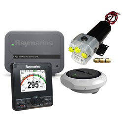 Raymarine Evolution EV-100 Power Vessel Hydraulic Autopilot Pack w/ P70Rs