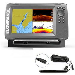 Lowrance Hook<sup>2</sup> Fishfinder/Chartplotter w/TripleShot Transducer
