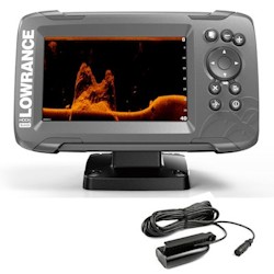 Lowrance Hook<sup>2</sup>-5x Fishfinder / GPS with SplitShot Transducer