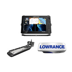 Lowrance HDS-12 Live Reman w/Active Imaging 3-in-1 Transducer and HALO20 Radar