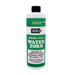 MDR Diesel Fuel Water Zorb Water Absorber - 16 Oz.