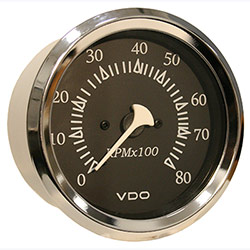 VDO Allentare Programmable Tachometer - Illuminated