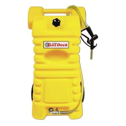 Moeller Gas Dock / Diesel Dock Wheeled Fuel Transport - 25 Gallon