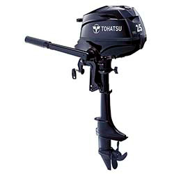 Tohatsu 2.5 HP 4-Stroke Outboard Motor
