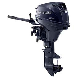 Tohatsu 9.9 HP 4-Stroke Outboard Motor