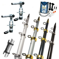 Taco Marine Grand Slam 280 Outrigger Kit - Base: 1-1/2" Diameter