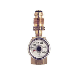 Trident Marine LPG Propane Gas Leak Test Adapter With Gauge