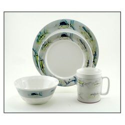Galleyware Melamine Dinnerware Set Great Oceans Defender Marine