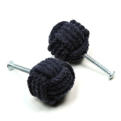 Mystic Knot Monkey Fist Nautical Drawer / Cabinet Pull Knobs