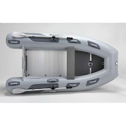 Achilles SPD-310E, Aluminum Floor 10' 2", Gray Hypalon, 2019