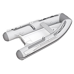 Zodiac Rigid Hull (RIB) 9' 6" Gray/ Lt. Gray Hypalon, 2018