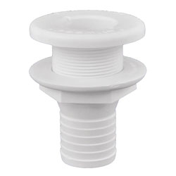 Attwood Plastic Mushroom Head Thru-Hull Fitting - 1-1/2"