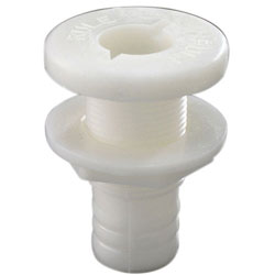 Rule Acetal Resin Mushroom Head Thru-Hull Fitting - 1-1/8