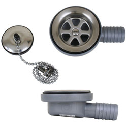 Scandvik Sink Drain Assembly