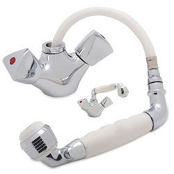 Ambassador Marine Trinidad Head / Shower Combo Faucet with Classic Sprayer