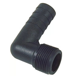 Forespar HECM 24/20 Marelon 90° Elbow Tailpipe / Hose Connector