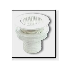 Forespar CF 254S Marelon Flush Head Deck Drain / Thu Hull with Screen