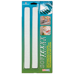 LifeSafe Soft Textured Vinyl Non-Skid Strips - 1"