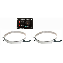Aqualarm Wet Exhaust Overheat Alarm Kit - Twin Engine