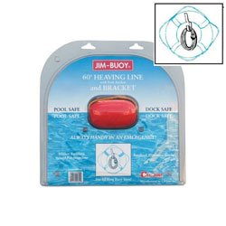 Jim-Buoy Life Ring Bracket with Throw Line