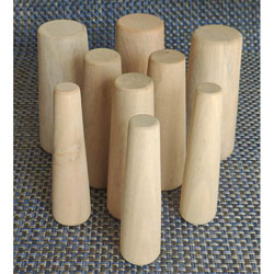 Plastimo Set of 9 Wooden Plugs