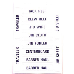 Forespar Nash Labels #202 - Control Lines Labels