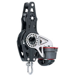 Harken 75 mm Carbo Air Block Fiddle Ratchet Block